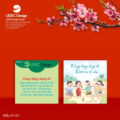 Tặng bao lì xì Tết