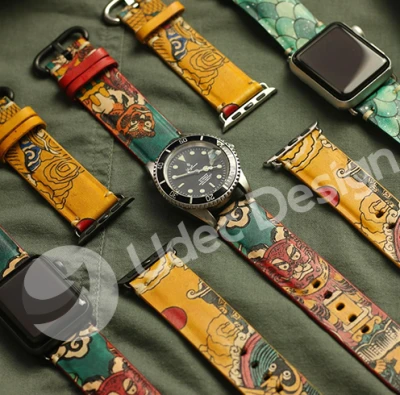 Dây da vẽ nghệ thuật