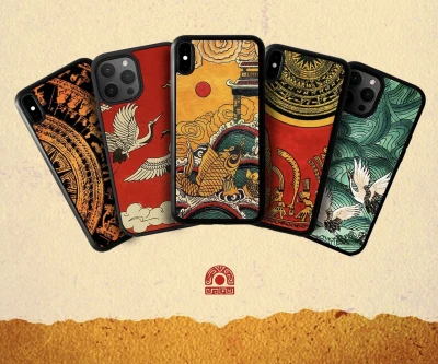 Ốp da vẽ nghệ thuật