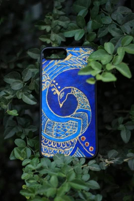 Ốp da vẽ nghệ thuật