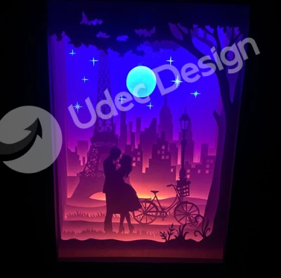 Tranh giấy ngàn lớp