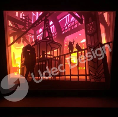 Tranh giấy ngàn lớp