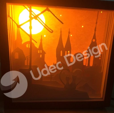 Tranh giấy ngàn lớp