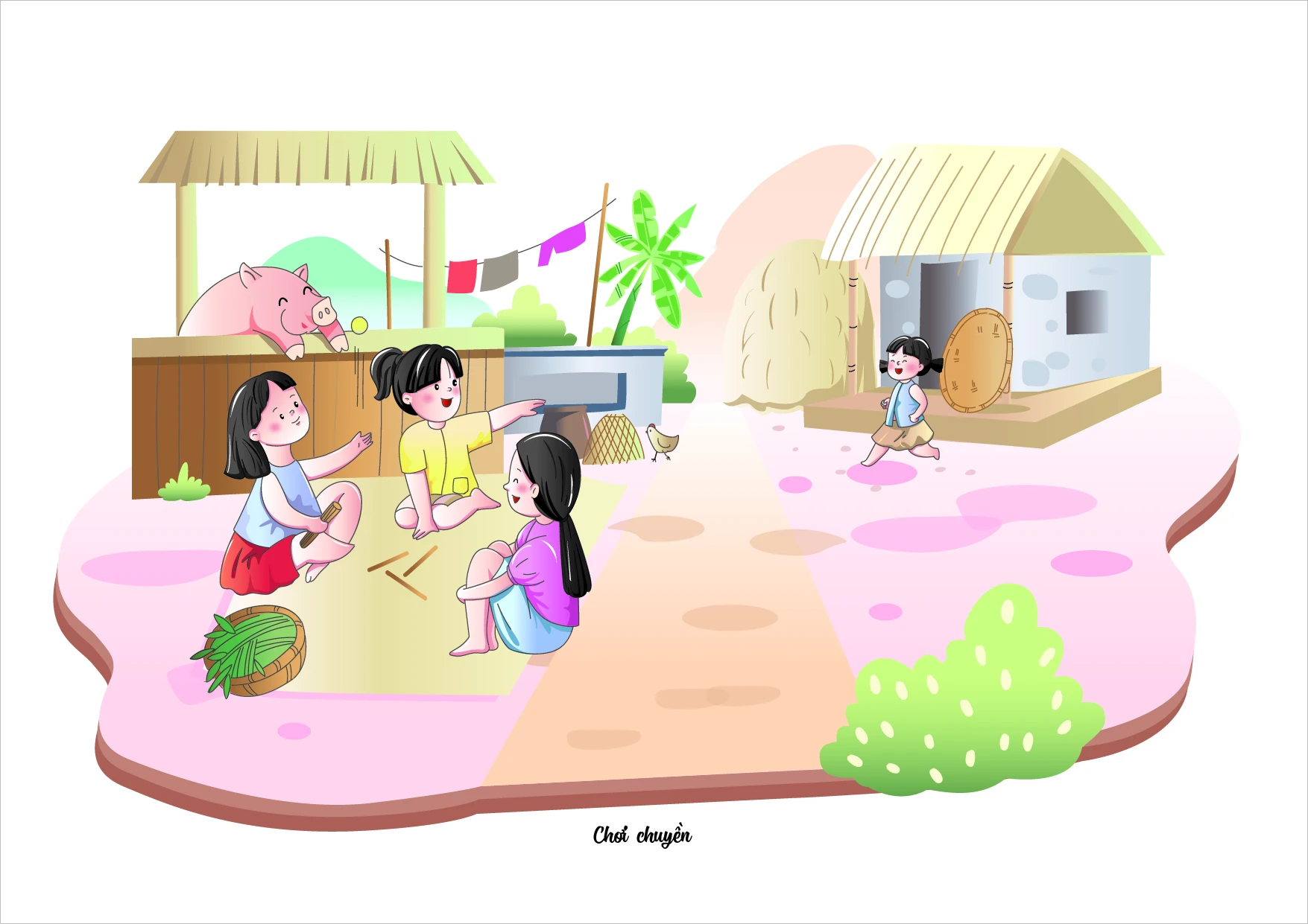 Trò chơi dân gian Việt Nam chơi Truyền