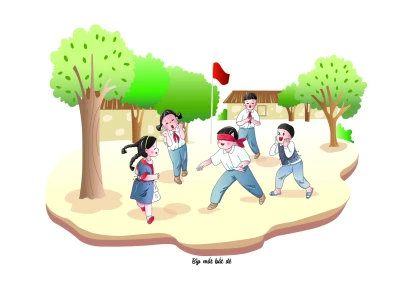 Trò chơi dân gian Bịt mắt bắt dê