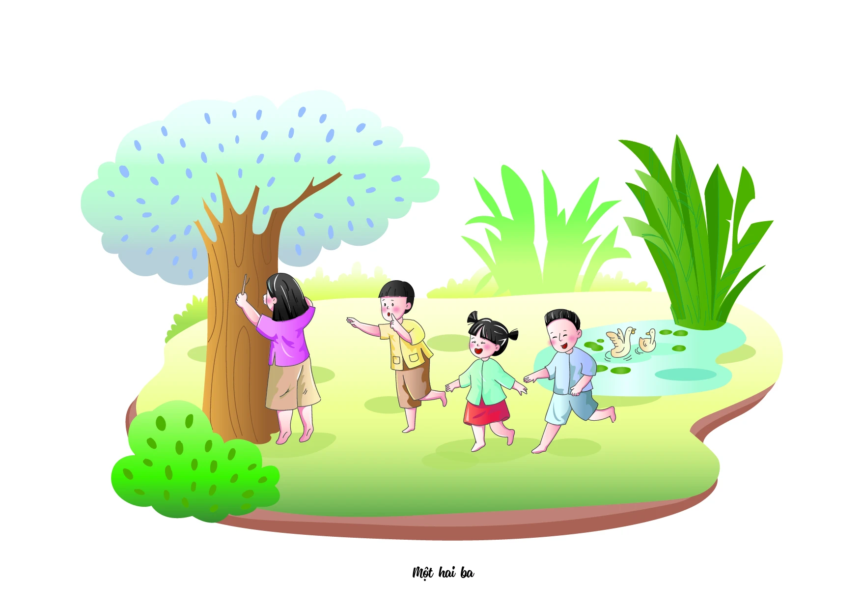 Trò chơi dân gian Một hai ba