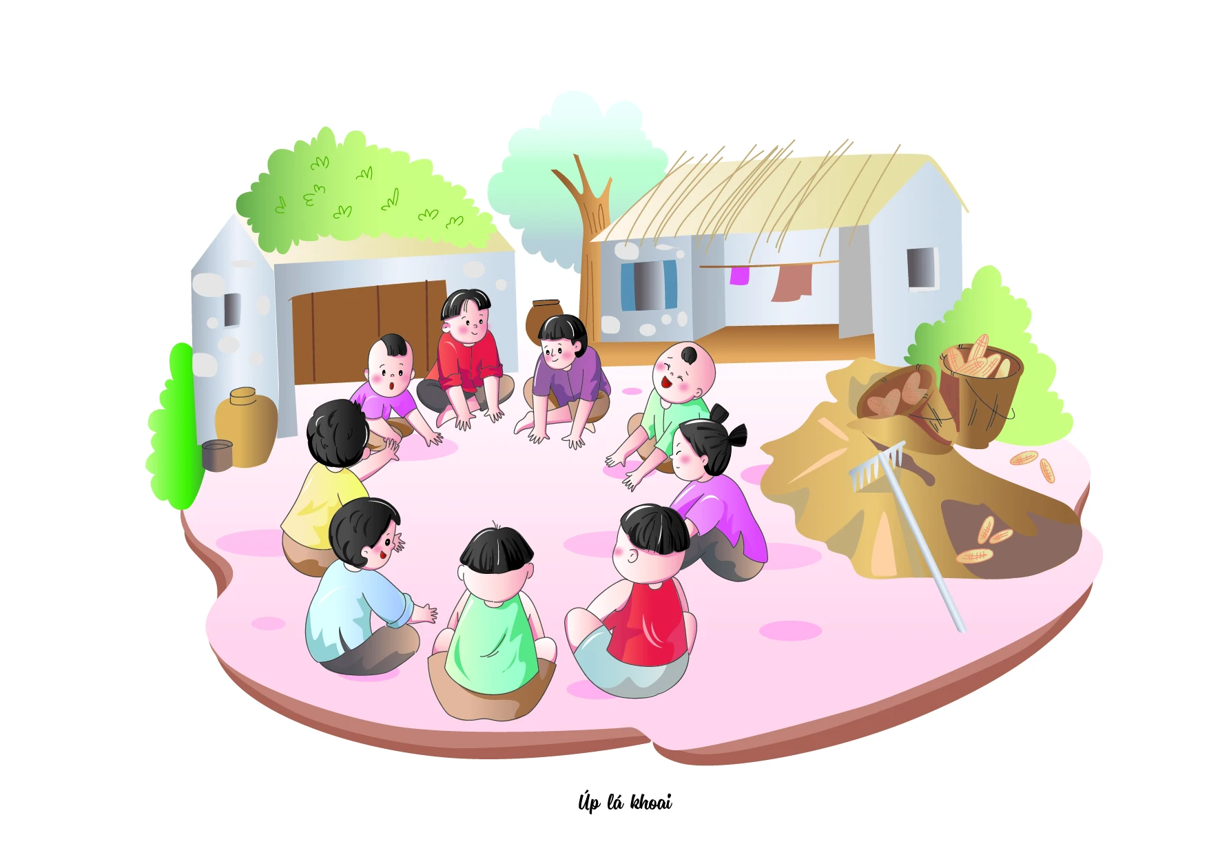 Trò chơi dân gian Úp lá khoai