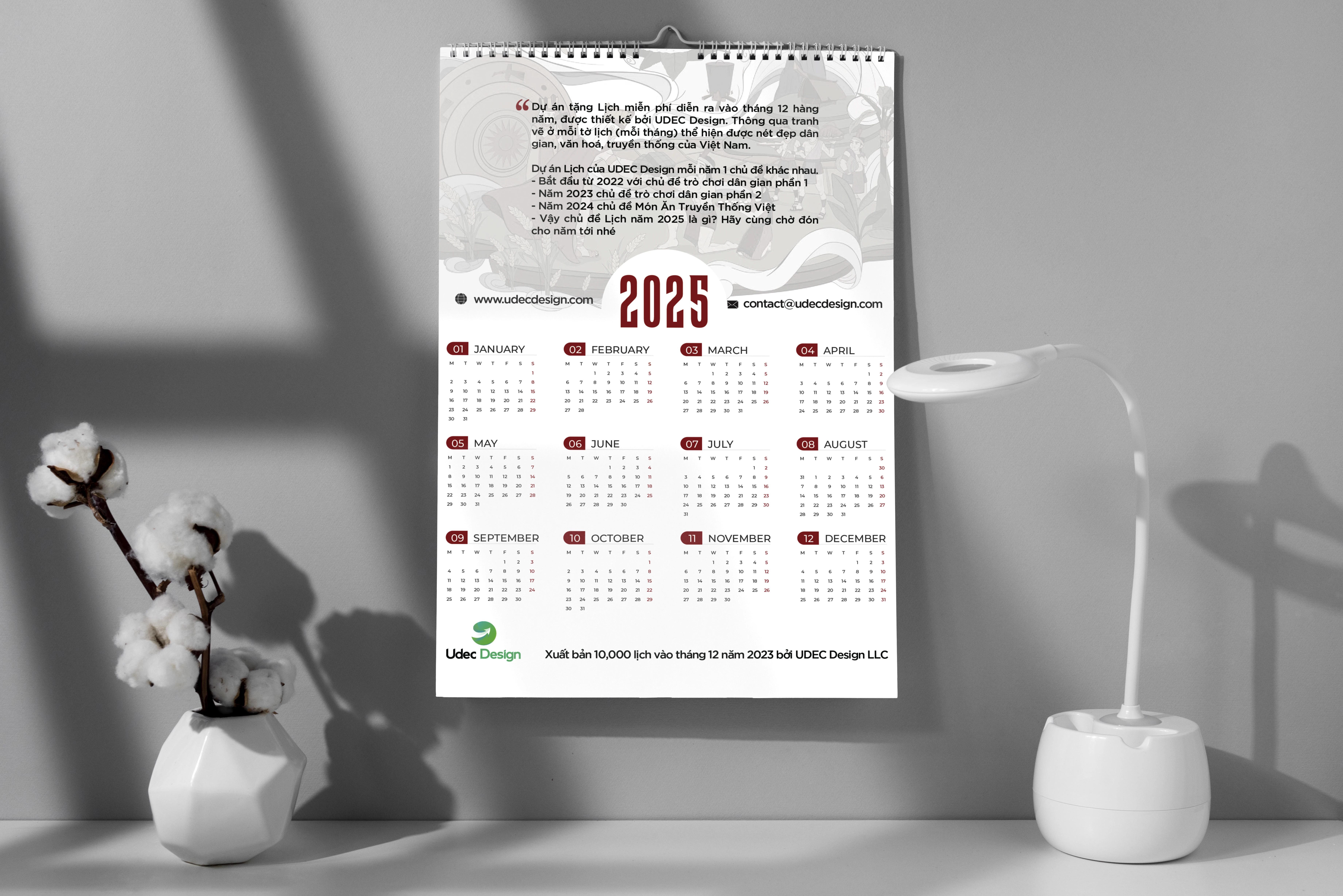 Nhận lịch miễn phí 2025